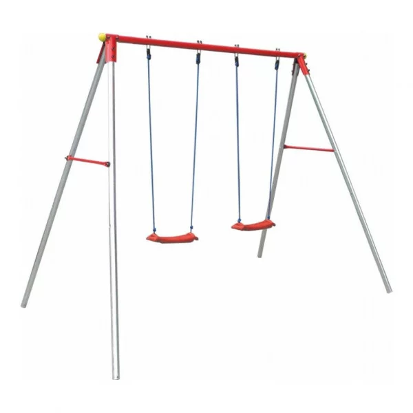 Altalena Candy2 Plus doppia con 1 Seggiolino a Tavoletta Garlando