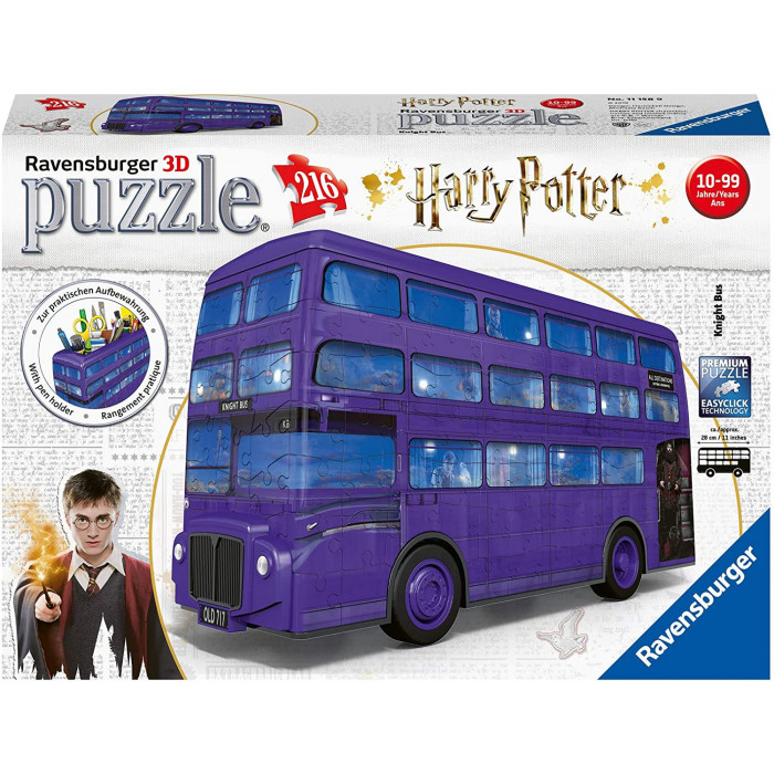 Puzzle 3D London Bus Harry Potter Ravensburger