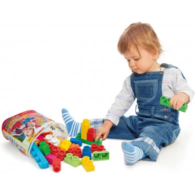 Clemmy Plus Sacca 30 Mattoncini Clementoni 14879