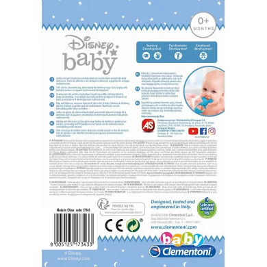Sonaglino Disney Baby Mickey Anello Mordicchioso Clementoni 17343