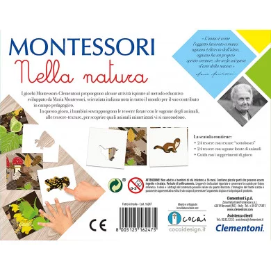 Clementoni Montessori Nella natura 16247