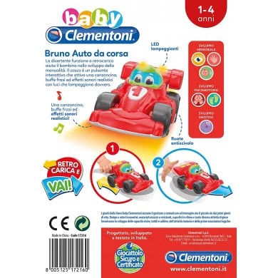 Bruno Formula 1 Baby Clementoni 17216