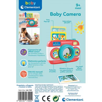 Baby Camera Giocattolo Clementoni 17440