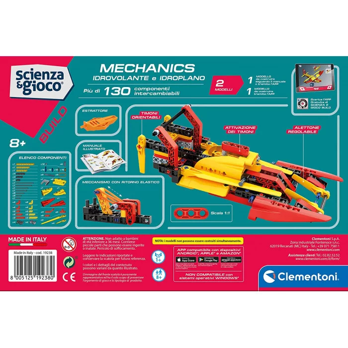Laboratorio di Meccanica Idrovolante e Idroplano Clementoni 19238