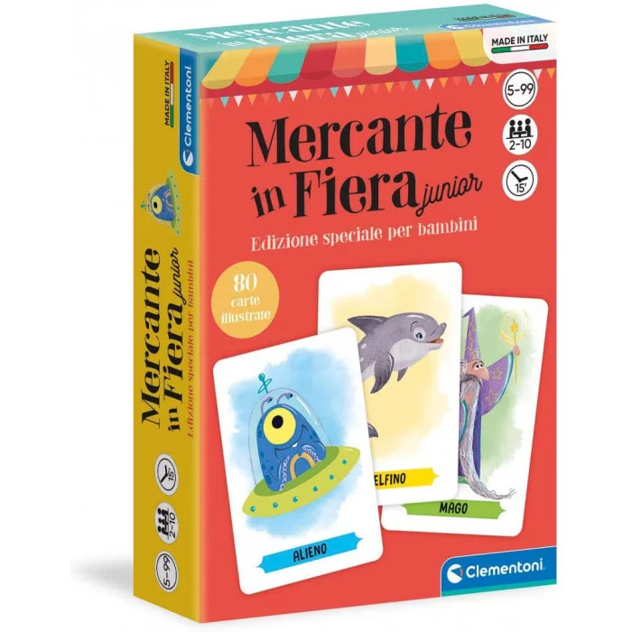 Gioco da tavolo Il mio Primo mercante in Fiera Clementoni 16290