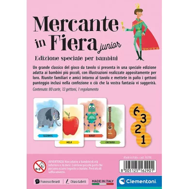 Gioco da tavolo Il mio Primo mercante in Fiera Clementoni 16290