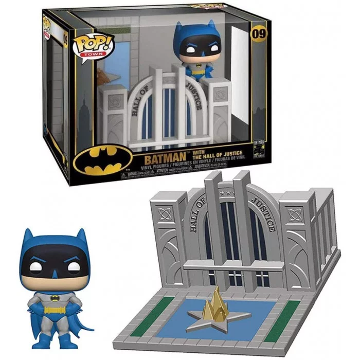 Funko POP Town 44469 Batman with Hall of Justice