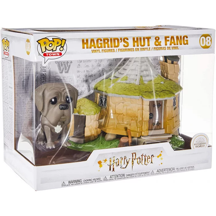 Funko POP Town 44230 Harry Potter Capanno di Hagrid con Fang
