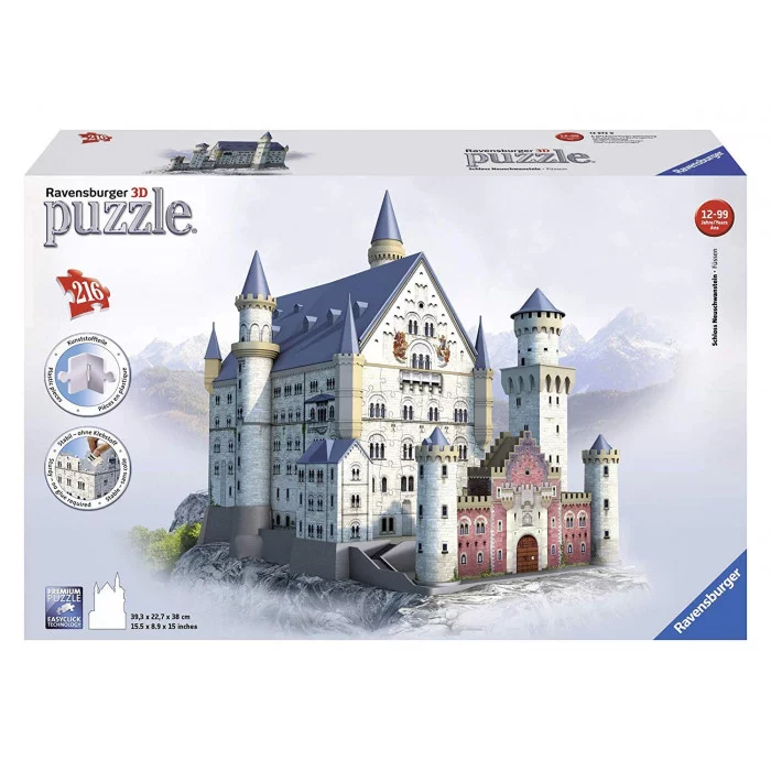 Puzzle 3D Castello di Neuschwanstein Ravensburger