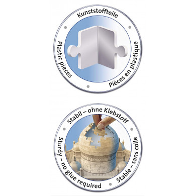 Puzzle 3D Taj Mahal Ravensburger