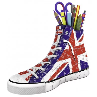 Puzzle 3D Portapenne Sneaker Union Jack Ravensburger