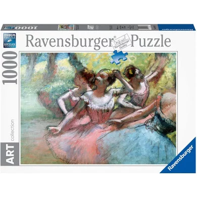Puzzle 1000 Pezzi Degas: Four ballerinas on the stage Ravensburger 14847