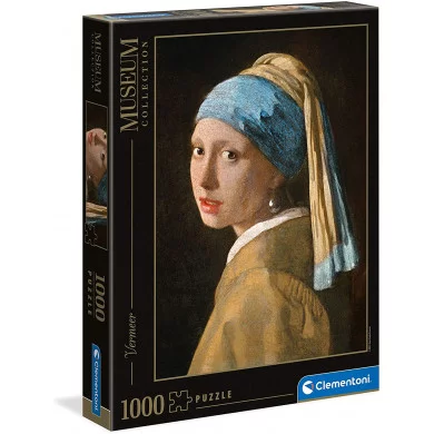 Clementoni Girl With Pearl Puzzle 1000 Pezzi 39614